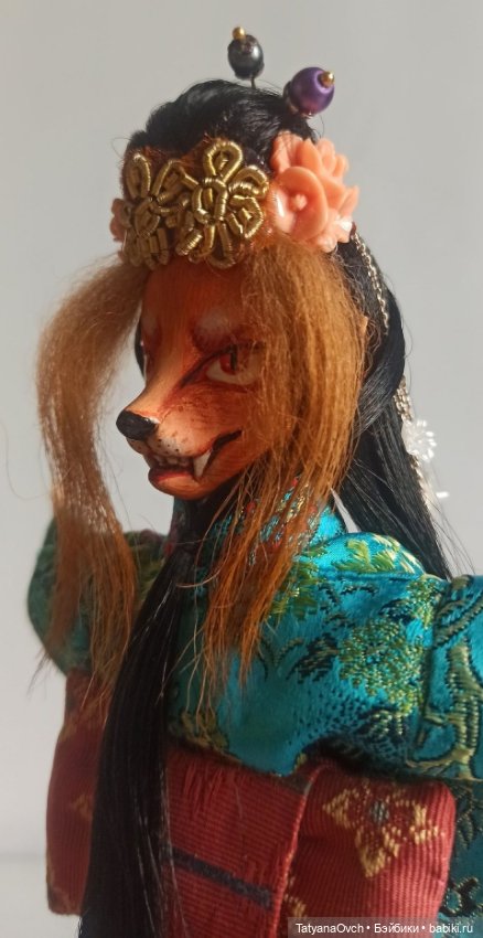 Ооак "Юная Кицунэ" — ООАК и репейнт игровых кукол: Bratz (фото 4)