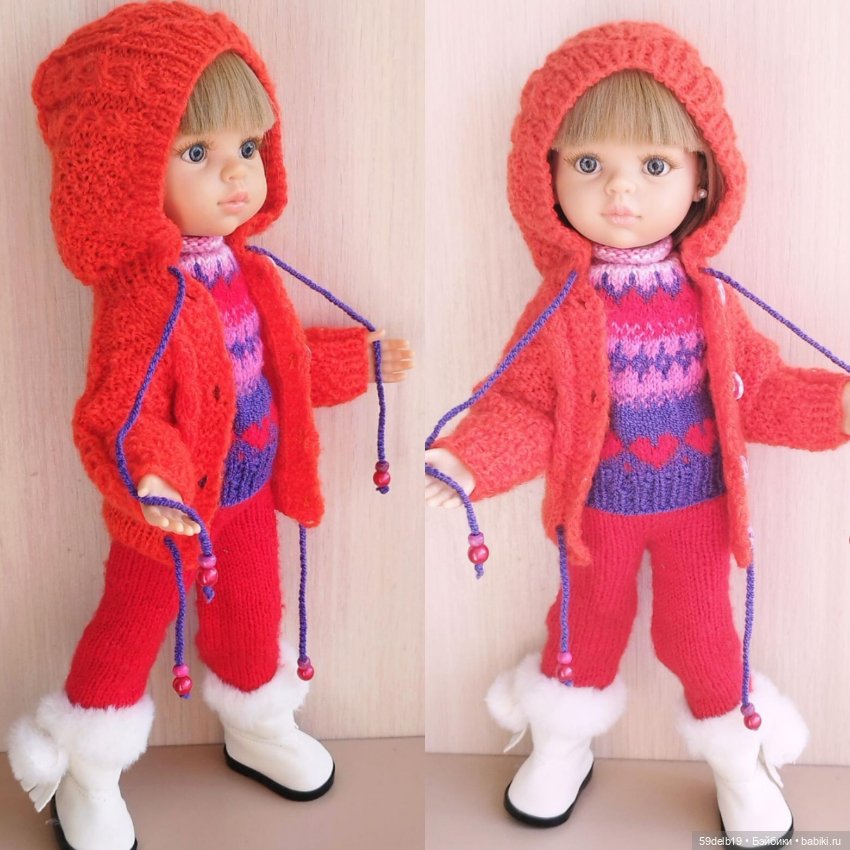 Красный и его оттенки в кукольной одежде и аксессуарах (фото 3)