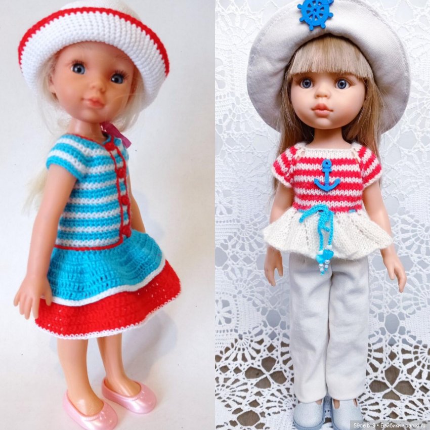 Красный и его оттенки в кукольной одежде и аксессуарах (фото 7)