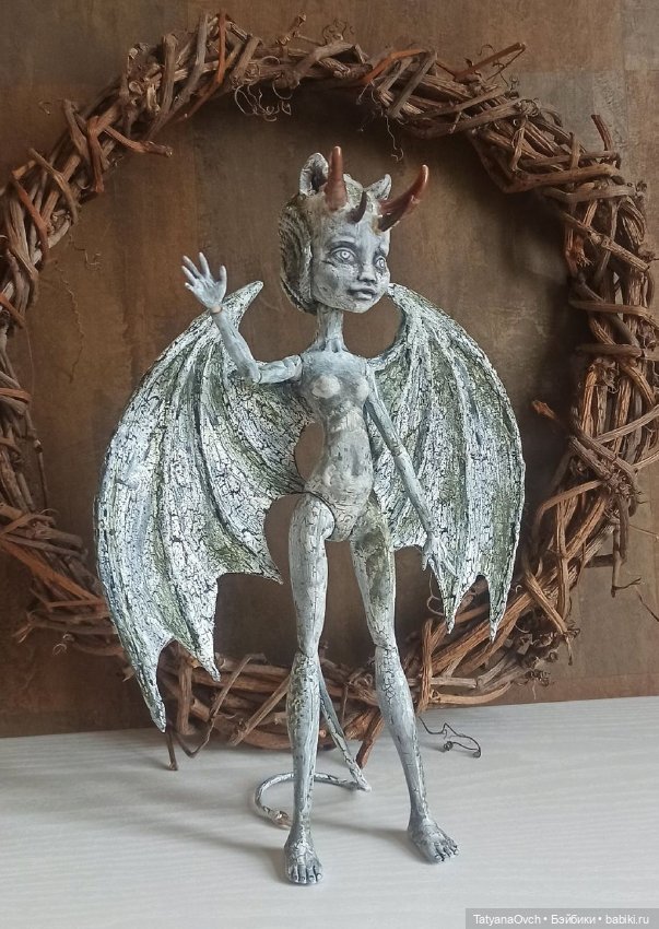 ООАК "Горгулия" — ООАК Monster High и Ever After High: репейнт (фото 2)