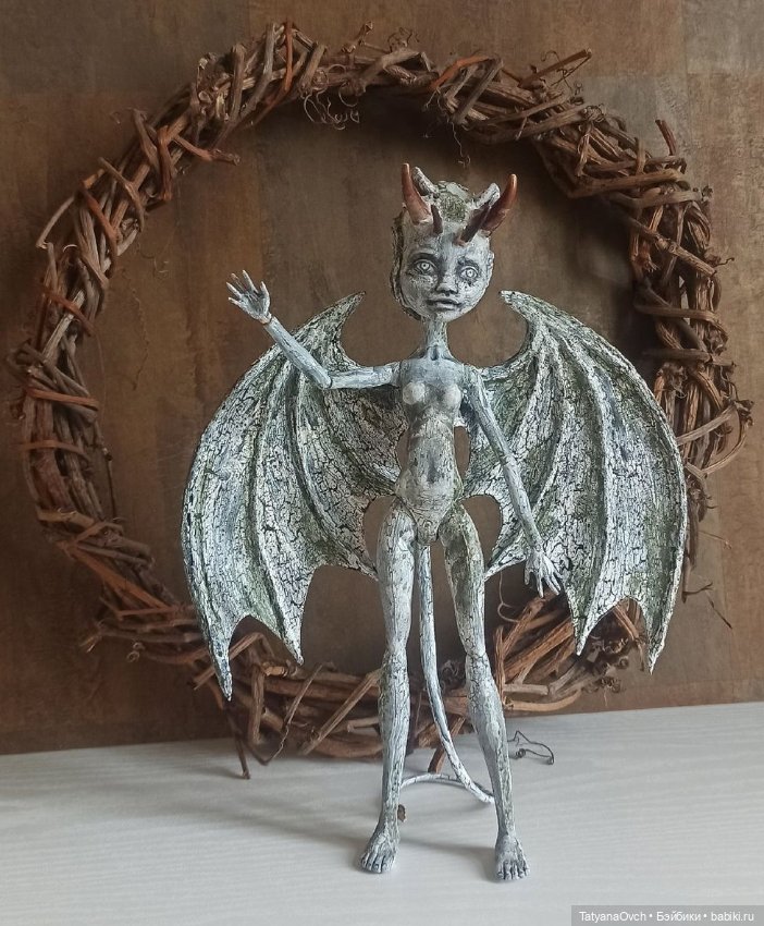 ООАК "Горгулия" — ООАК Monster High и Ever After High: репейнт (фото 3)