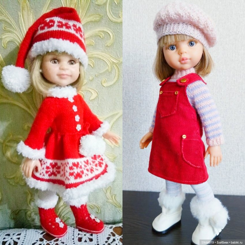 Красный и его оттенки в кукольной одежде и аксессуарах (фото 4)