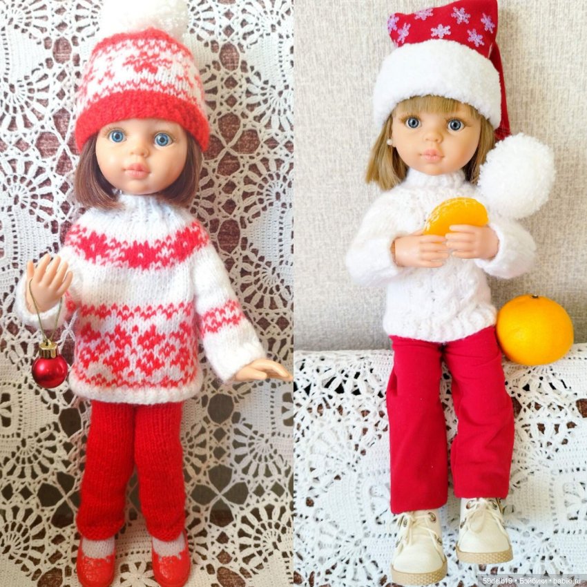 Красный и его оттенки в кукольной одежде и аксессуарах (фото 6)