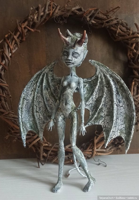 ООАК "Горгулия" — ООАК Monster High и Ever After High: репейнт (фото 7)