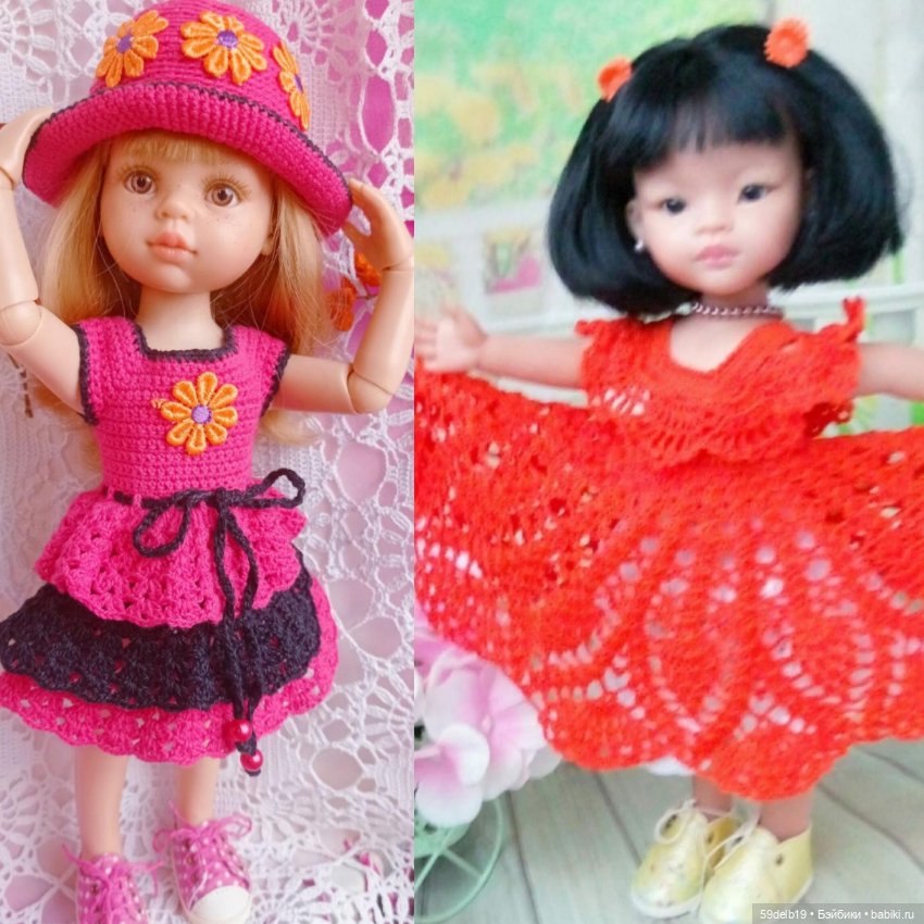 Красный и его оттенки в кукольной одежде и аксессуарах (фото 10)