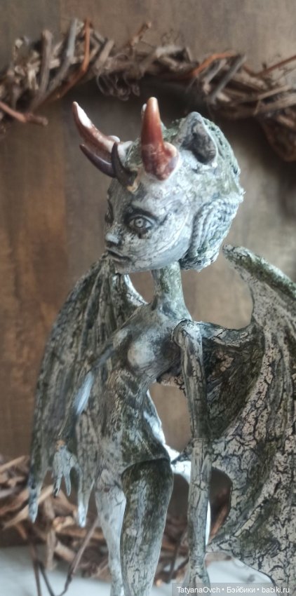 ООАК "Горгулия" — ООАК Monster High и Ever After High: репейнт (фото 6)