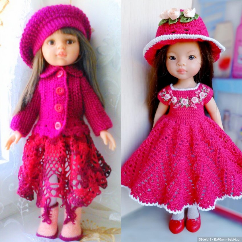 Красный и его оттенки в кукольной одежде и аксессуарах (фото 2)