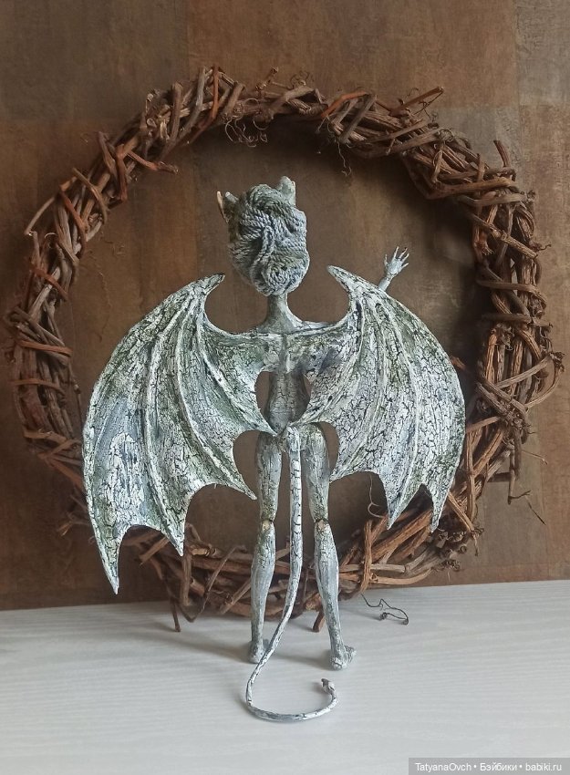 ООАК "Горгулия" — ООАК Monster High и Ever After High: репейнт (фото 4)