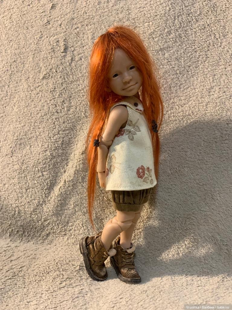 Пронька, новый образ, авторская кукла Анны Шиткиной