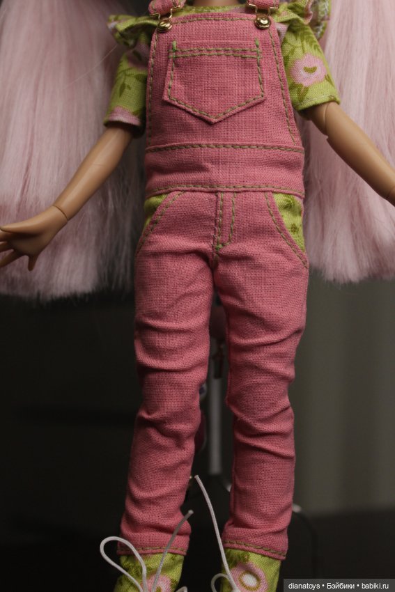 Моя блайзочка (blythe) с розовыми волосами (фото 5)