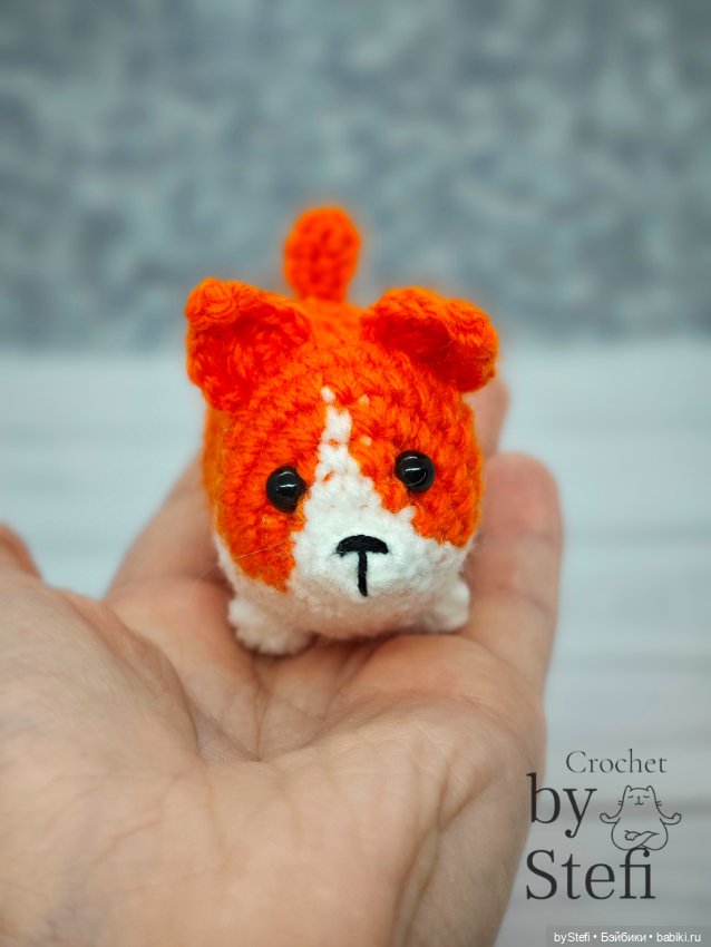 Коржик — Вязаные игрушки и амигуруми: крючком (фото 7)