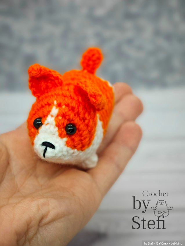 Коржик — Вязаные игрушки и амигуруми: крючком (фото 6)