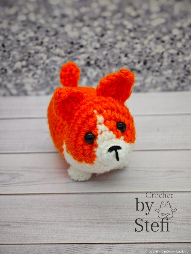 Коржик — Вязаные игрушки и амигуруми: крючком