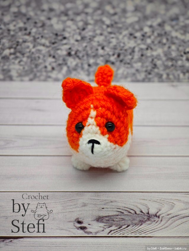 Коржик — Вязаные игрушки и амигуруми: крючком