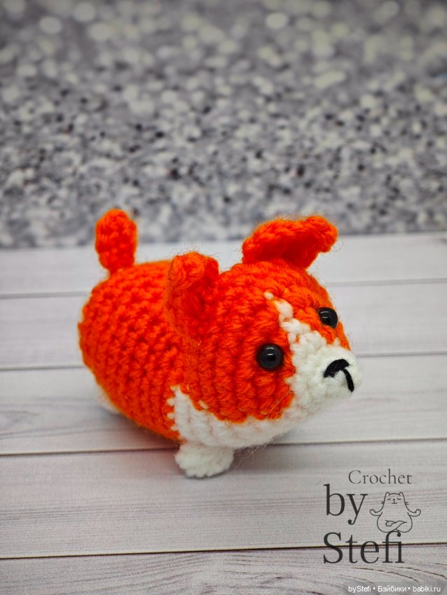 Коржик — Вязаные игрушки и амигуруми: крючком (фото 8)