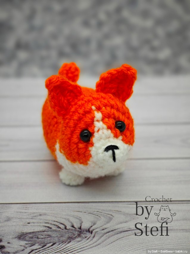 Коржик — Вязаные игрушки и амигуруми: крючком (фото 4)