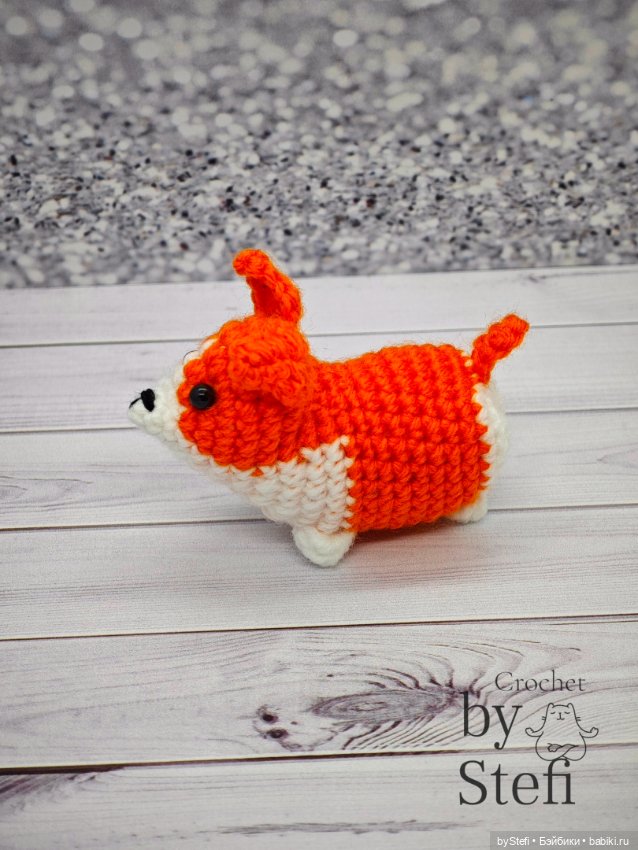 Коржик — Вязаные игрушки и амигуруми: крючком