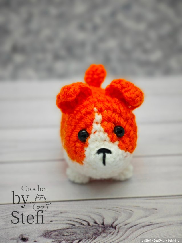 Коржик — Вязаные игрушки и амигуруми: крючком (фото 5)