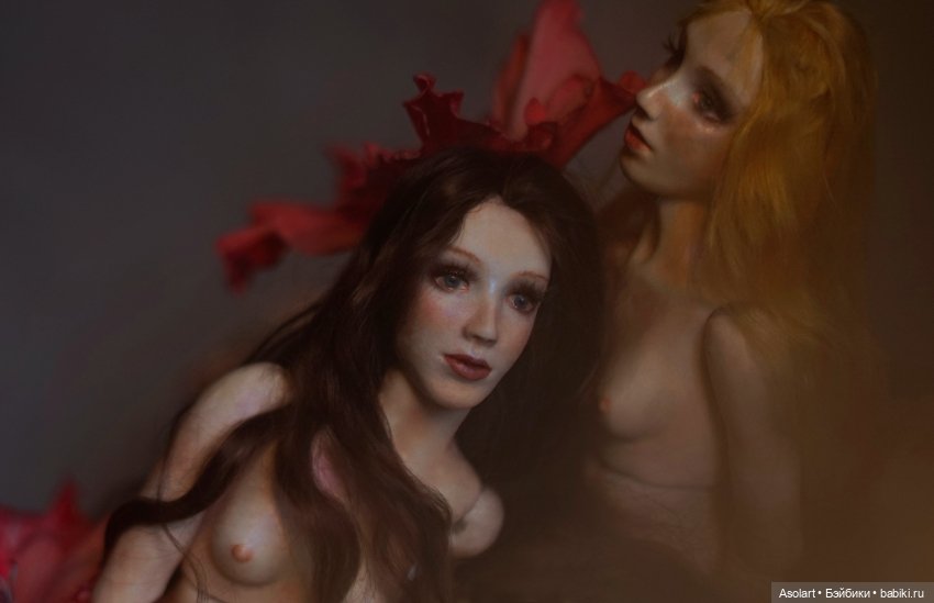 Октябринка — Авторские фарфоровые куклы (OOAK): ручная работа (фото 9)