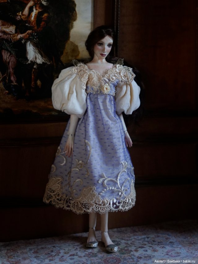 Октябринка — Авторские фарфоровые куклы (OOAK): ручная работа (фото 6)