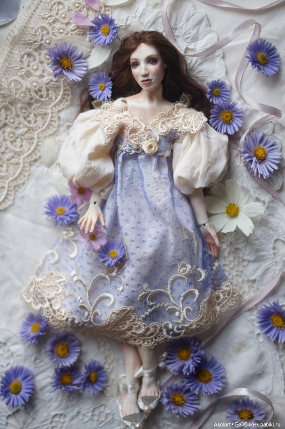 Октябринка — Авторские фарфоровые куклы (OOAK): ручная работа (фото 8)