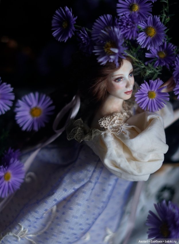 Октябринка — Авторские фарфоровые куклы (OOAK): ручная работа (фото 3)