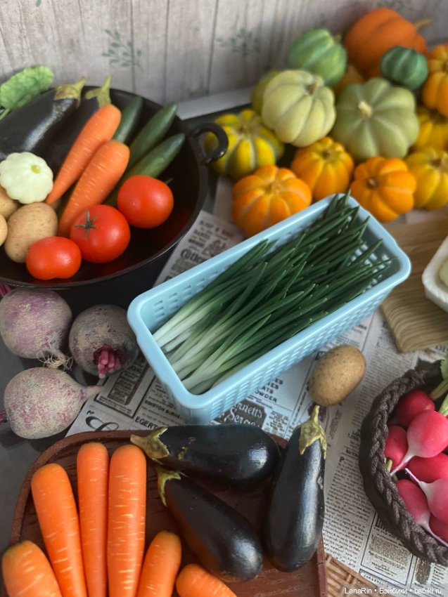 Полимерный урожай — Кукольная миниатюра своими руками: еда (фото 4)