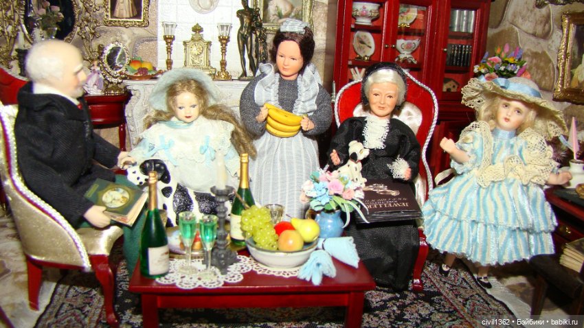 Пополнение коллекции фарфоровой репликой масштаб 1:12