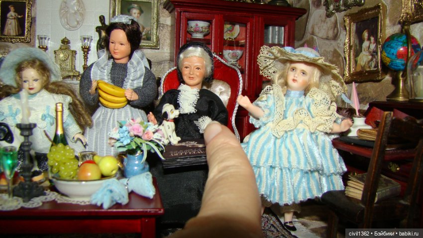 Пополнение коллекции фарфоровой репликой масштаб 1:12