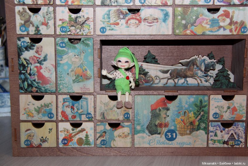 Адвент календарь и мои помощники (фото 8)