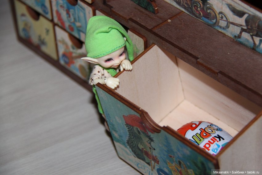 Адвент календарь и мои помощники