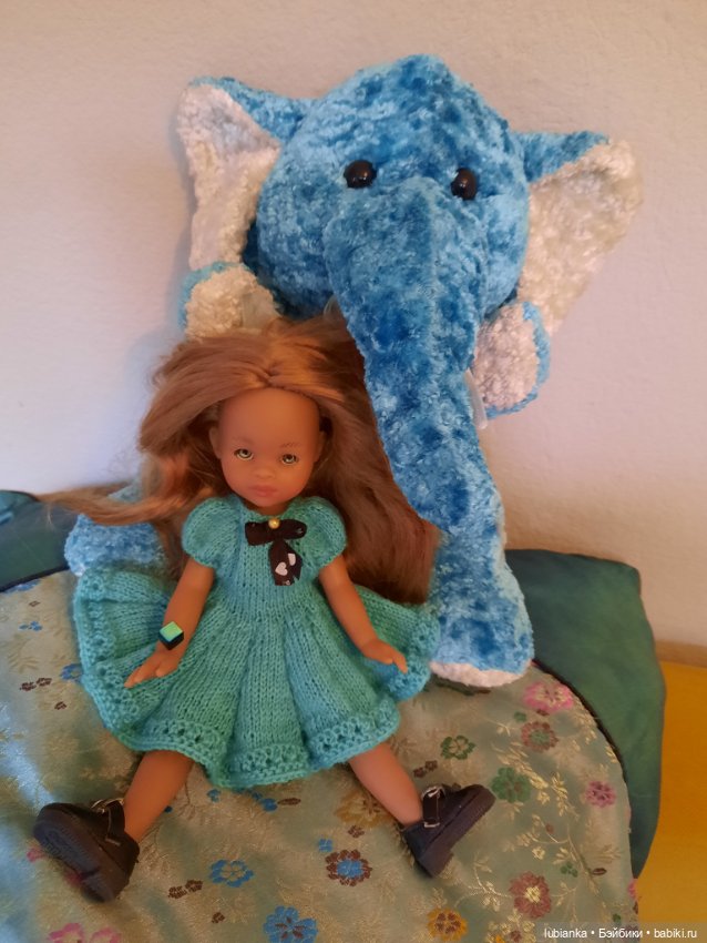 Платье новое бирюзовое💙💚 — Куклы Paola Reina (Паола Рейна): новинки