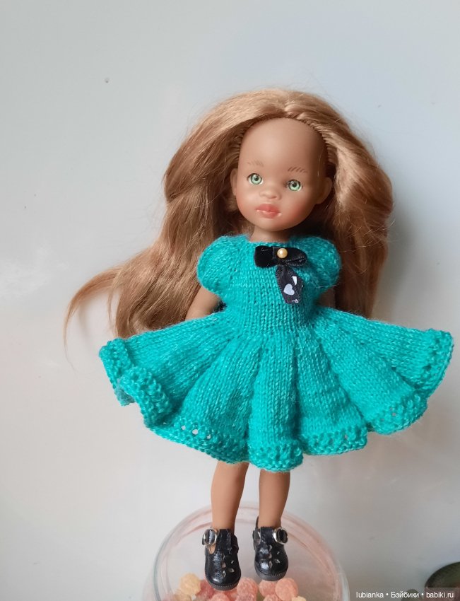 Платье новое бирюзовое💙💚 — Куклы Paola Reina (Паола Рейна): новинки