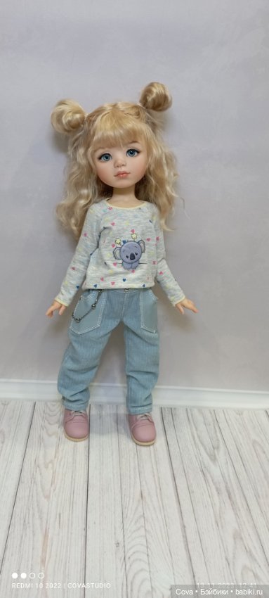 Новый образ Наташи — Авторские шарнирные куклы своими руками: лепка (фото 3)