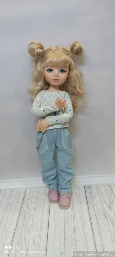 Новый образ Наташи — Авторские шарнирные куклы своими руками: лепка