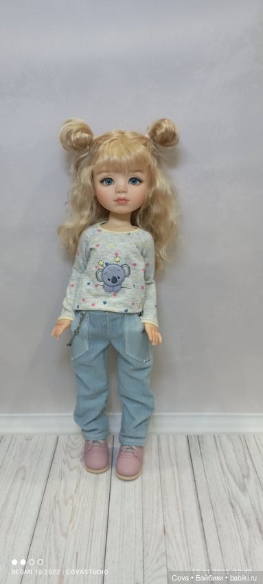 Новый образ Наташи — Авторские шарнирные куклы своими руками: лепка (фото 2)