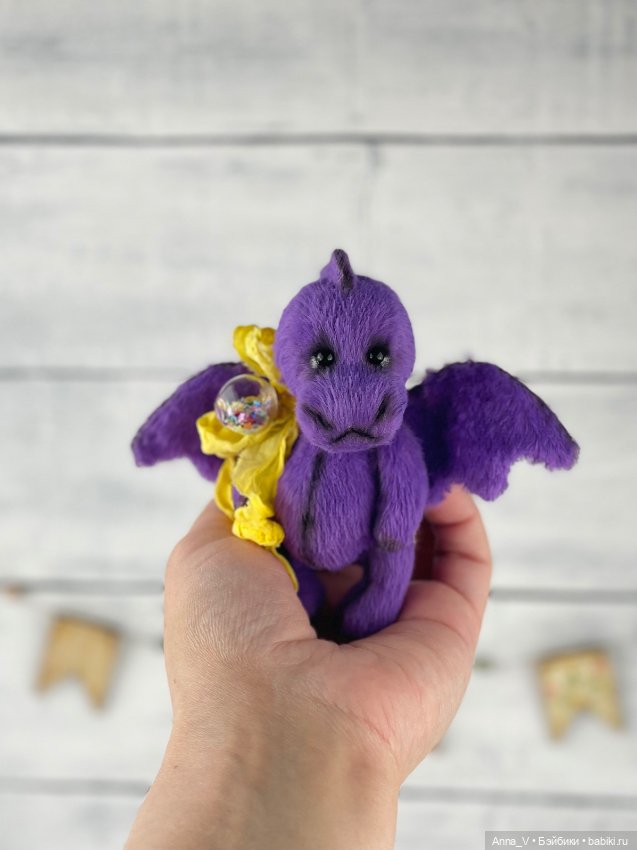 Тедди дракоша Харт — Авторские мишки Тедди и друзья: фото (фото 3)