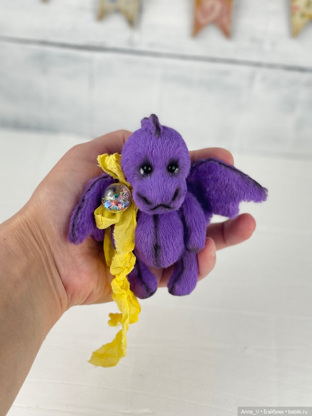 Тедди дракоша Харт — Авторские мишки Тедди и друзья: фото (фото 4)