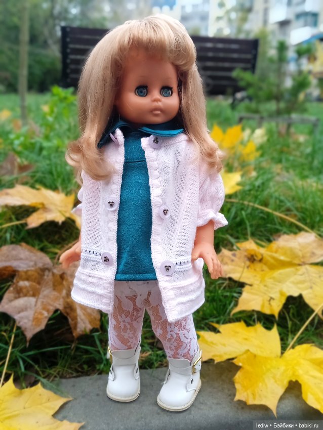 Новая жизнь старых кукол - Платье Лагуны (фото 4)