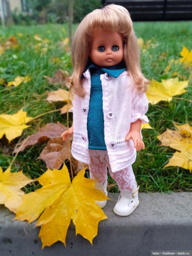 Новая жизнь старых кукол - Платье Лагуны (фото 6)