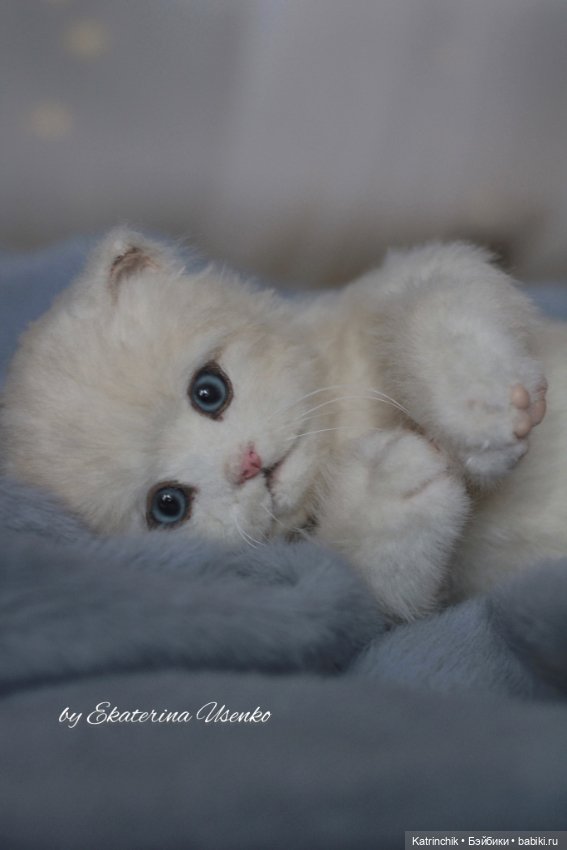 Котенок Мия — Авторские мишки Тедди и друзья: фото (фото 5)