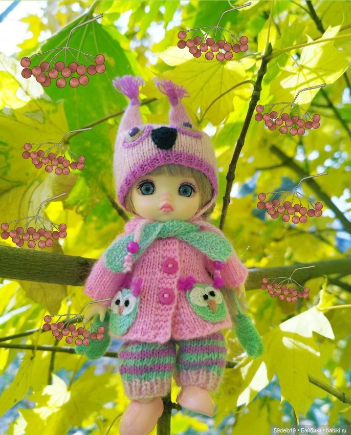 Рябин пылающие кисти — Одежда и обувь для кукол своими руками: фото