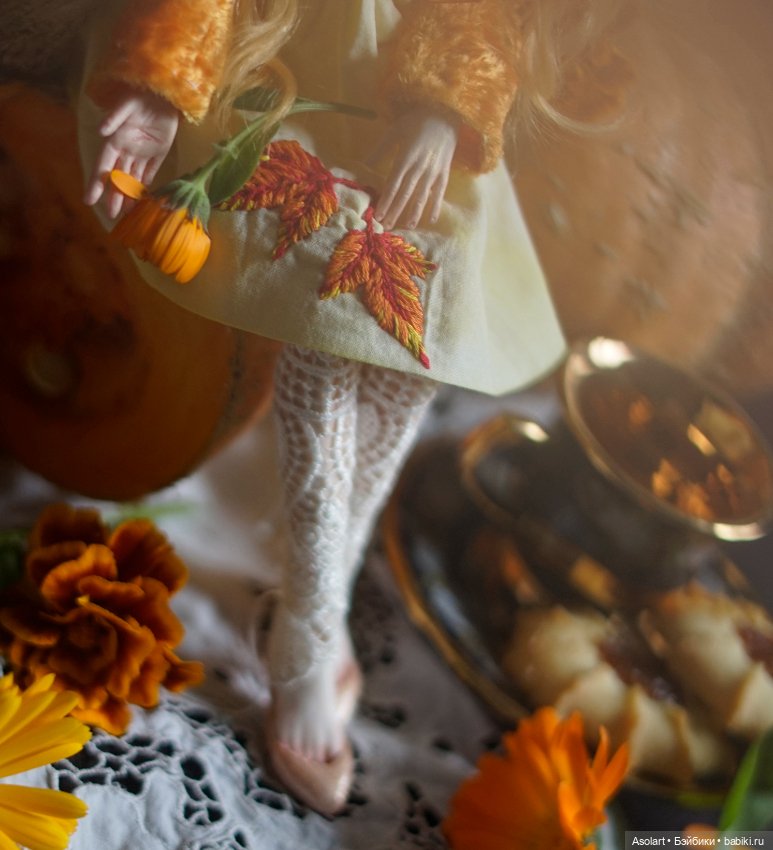 Листопадничек — Авторские фарфоровые куклы (OOAK): ручная работа (фото 2)