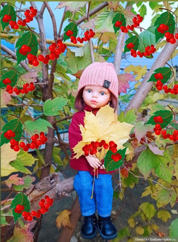 Рябин пылающие кисти — Одежда и обувь для кукол своими руками: фото (фото 4)