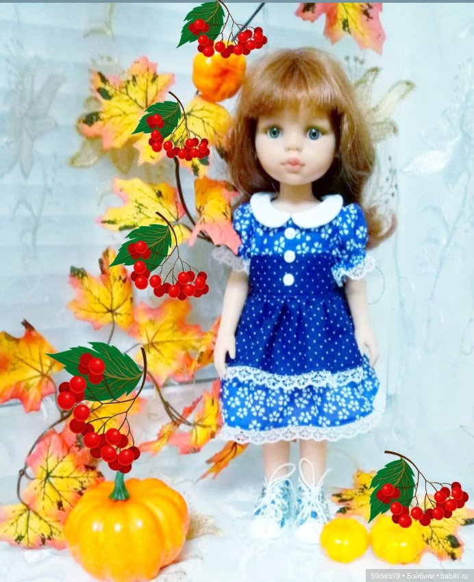 Рябин пылающие кисти — Одежда и обувь для кукол своими руками: фото