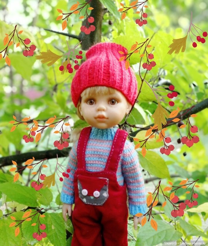 Рябин пылающие кисти — Одежда и обувь для кукол своими руками: фото (фото 7)
