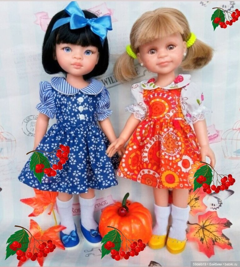 Рябин пылающие кисти — Одежда и обувь для кукол своими руками: фото