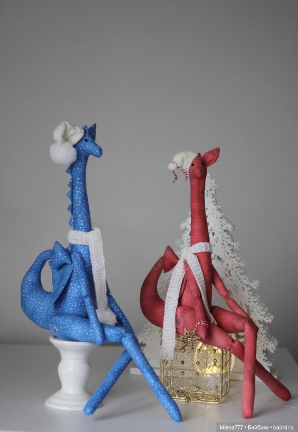 Красный Дракон 2024 — Текстильные игрушки и примитивы: кофейные (фото 2)