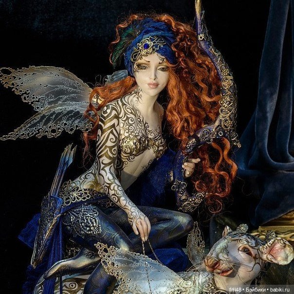 Авторские куклы Елены Туминской