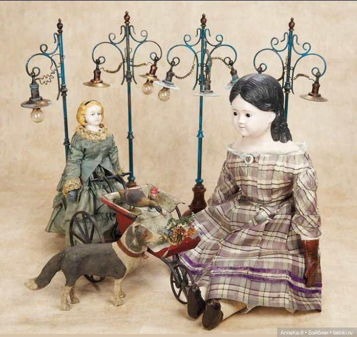 Антикварные люстры для кукольных интерьеров (фото 9)
